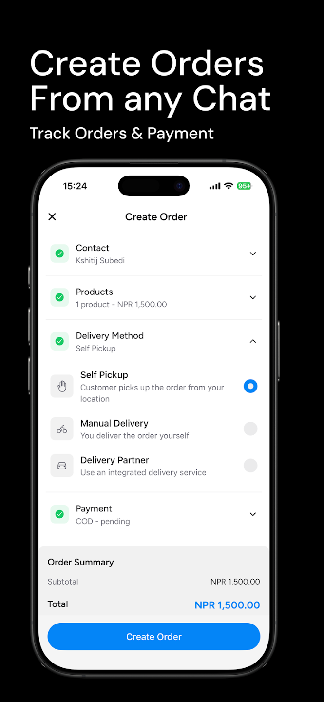Replyn mobile app feature